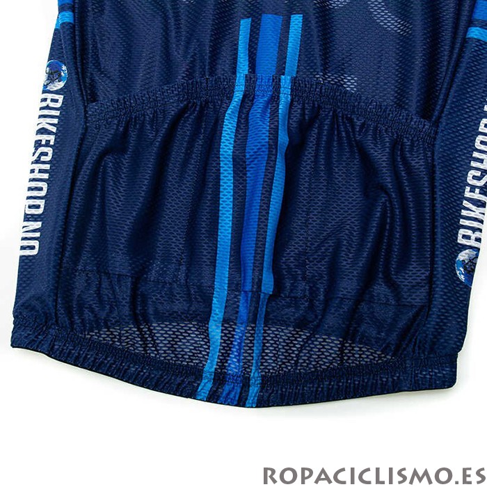 2020 Maillot Joker Fuel Tirantes Mangas Cortas Azul